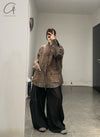 MUTEDANCE tussah silk crew neck jacket MD24SS176 PM134